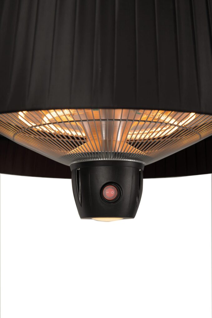 Šildytuvas SUNRED Heater ARTIX C-HB, Compact Bright Hanging Infrared, 1500 W, Black - Image 2