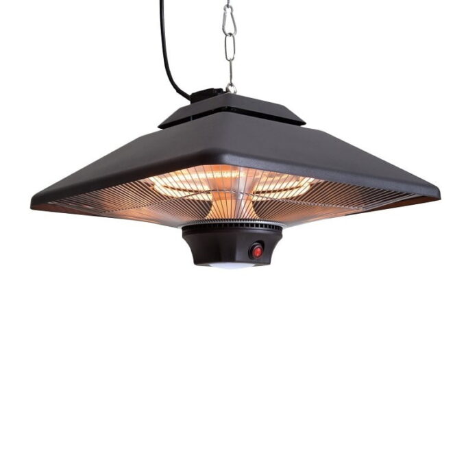 Šildytuvas SUNRED Heater CE17SQ-B, Spica Bright Hanging Infrared, 2000 W, Black - Image 2