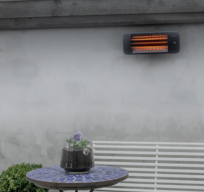 Šildytuvas SUNRED Heater LUG-2000W, Lugo Quartz Wall Infrared, 2000 W, Grey - Image 6